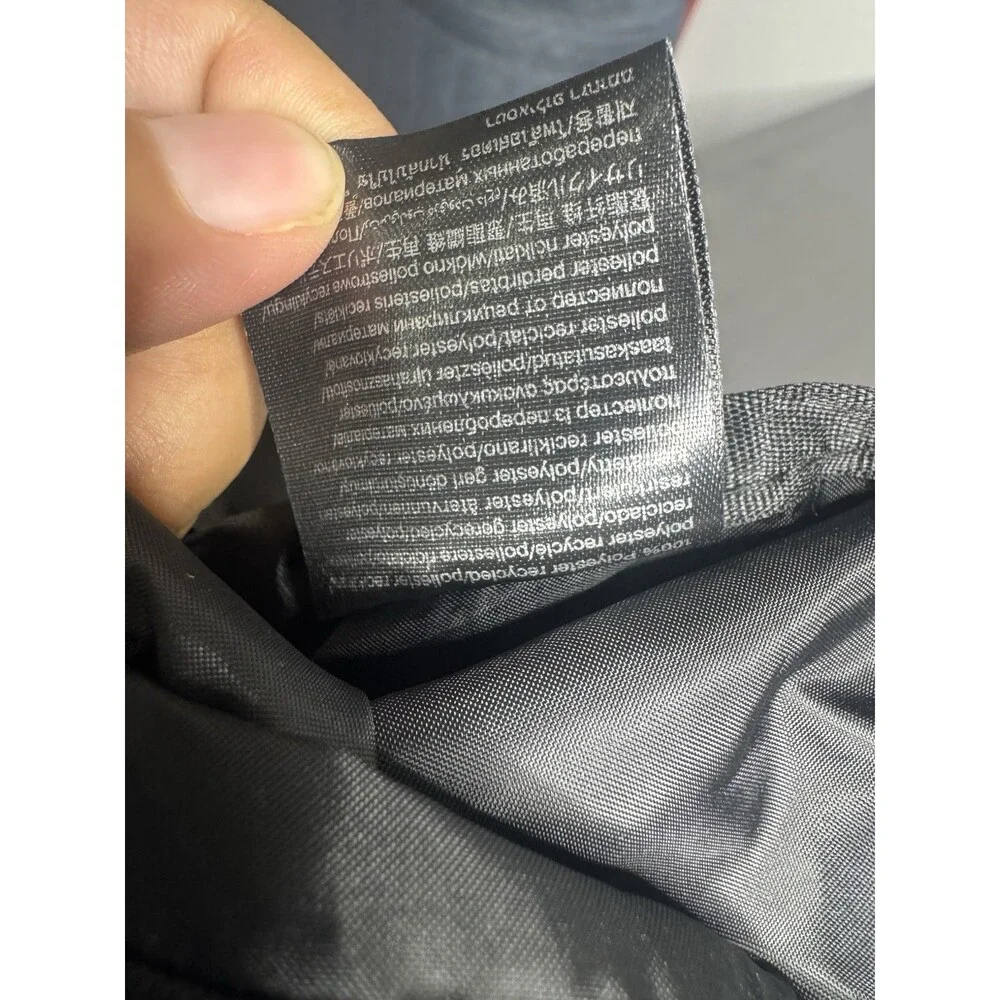 On Running On Cloud Black Fold Down Lightweight Backpack Bag